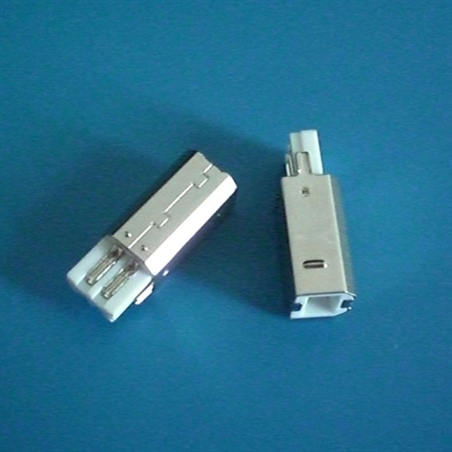 USB 公头 B型 焊线