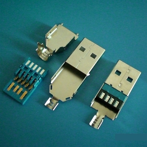 USB 公头 A型 3.0版 蓝色