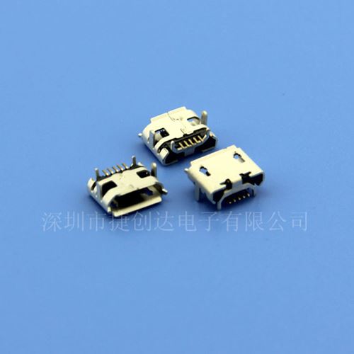 MICRO USB 5P BF SMT 牛角型