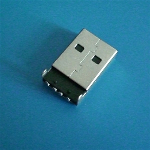 USB 公头 A型 90°插板