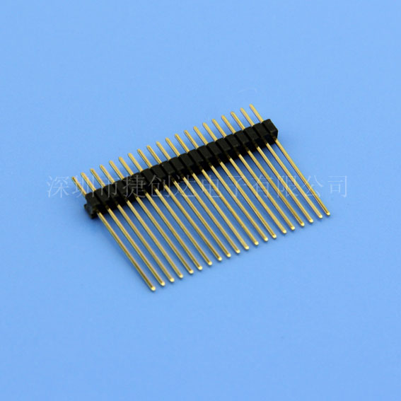 排针 1.27MM 单排 180度