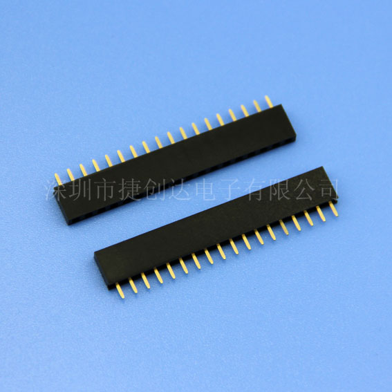 排母 2.54MM 单排 180度