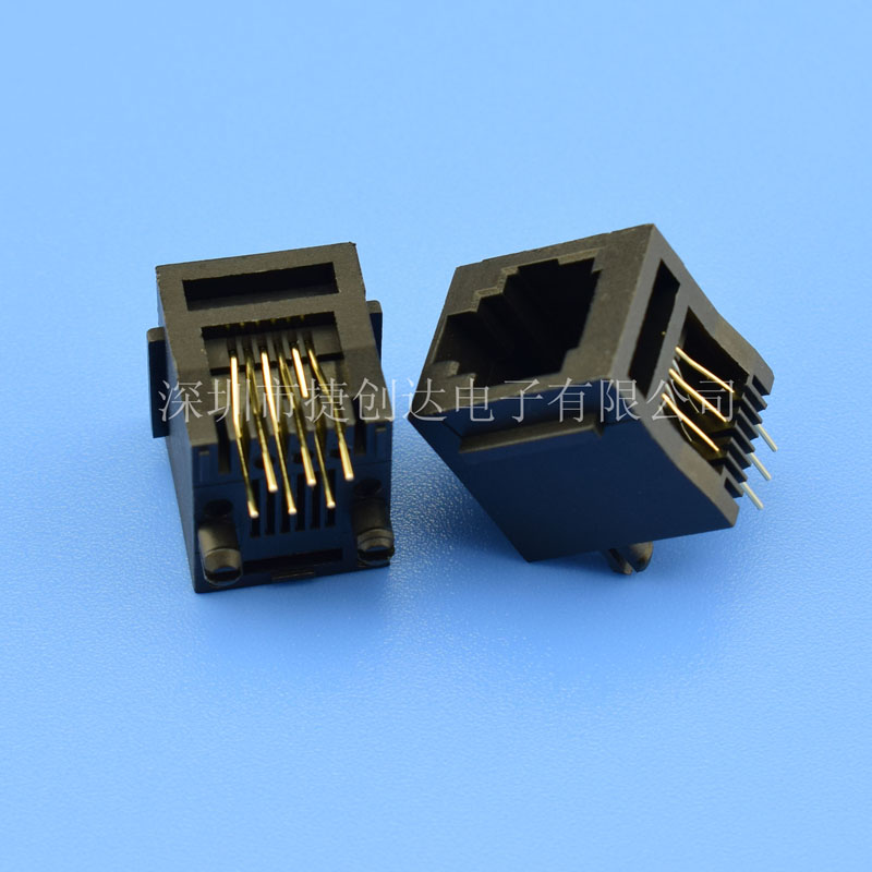  RJ11 6P6C 180度 有耳